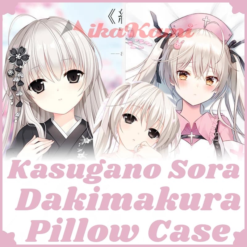 Kasugano Sora Dakimakura Anime Pillowcase Full Body Hugging Pillow Case Cushion Cover Home Bedding Decor Otaku Gift HMA