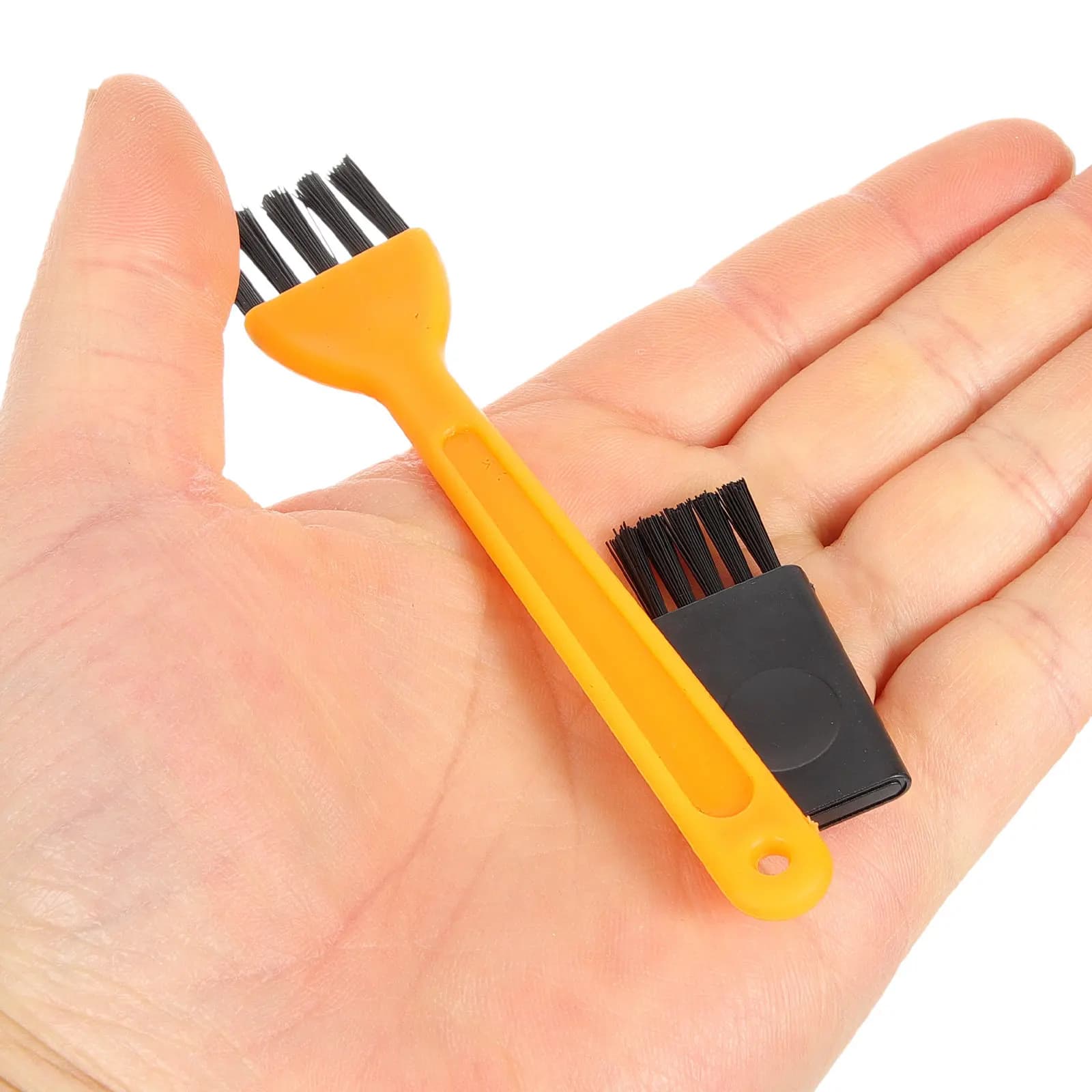 Kit di 48 Spazzole per Pulizia Tastiera, Spazzole Piccole per Pulizia Fessure, per Ventole PC, Console Auto, Rasoio, Trimmer, Tosatrice, Barba, Capelli e Polvere