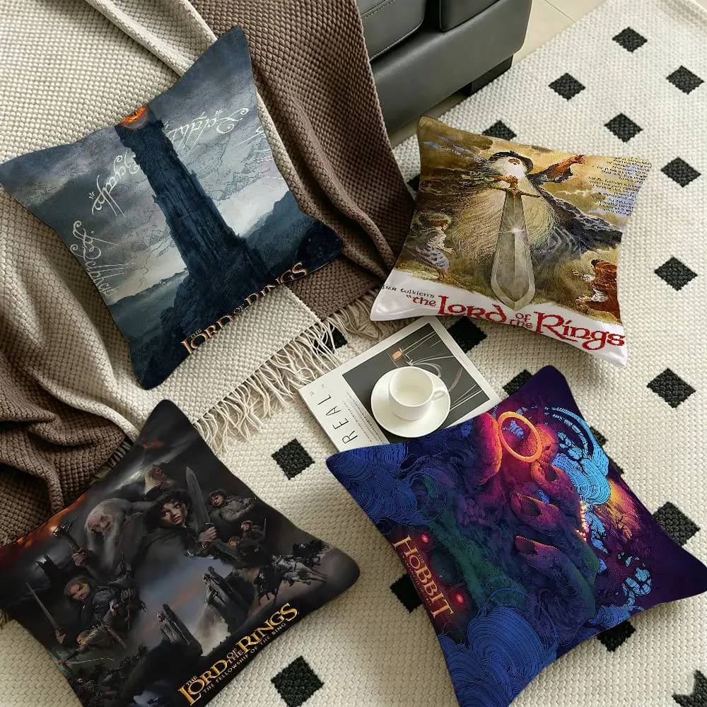 Fantasy Film The Lord Of The R-Rings Personalized Picture Text Home Decorative Pillows Household Gifts 45x45cm