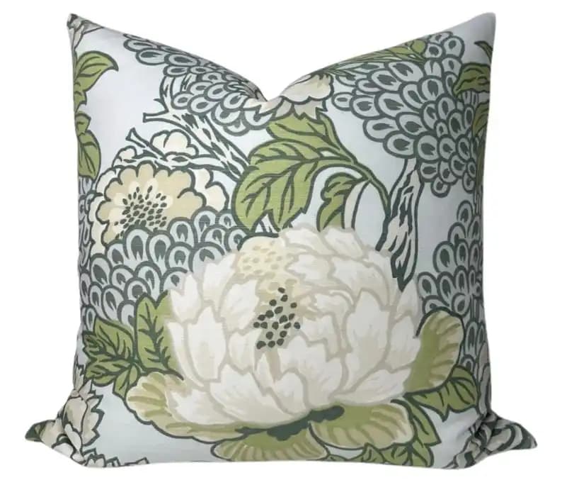 Pillow Cover in Robins Egg, Designer Pillow Cover, Decorative Pillows Case
