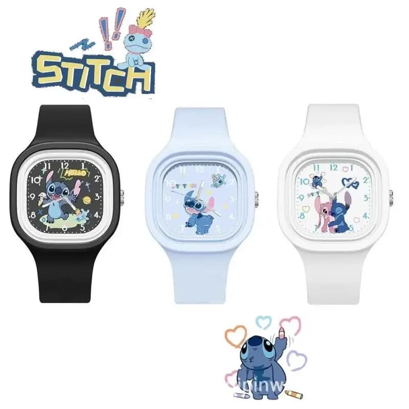 Fashion Stitch Kids Watches for Girls Cute Square Dial Big Kids Women's Watch Quartz Toys Accessories Relogio Infantil