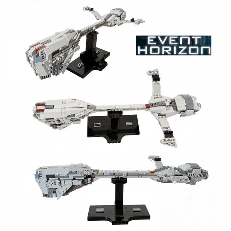 Set di Costruzioni MOC da 346 Pezzi, Modello di Astronave d'Assalto Classe Acclamator di Event Horizon, Giocattolo DIY per Bambini, Set di Assemblaggio, Regalo