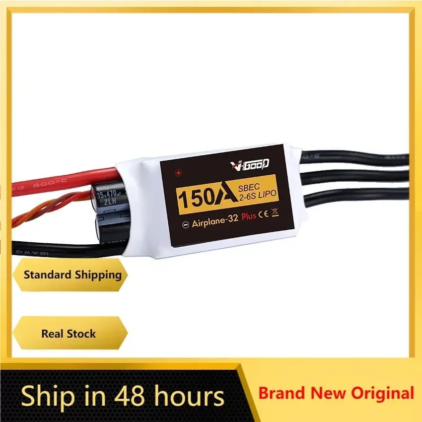 V-GOOD VGOOD Airplane32 Plus 32Bits Brushless ESC 6A 15A 40A 60A 80A 100A 120A 150A BEC SBEC per aereo RC ad ala fissa