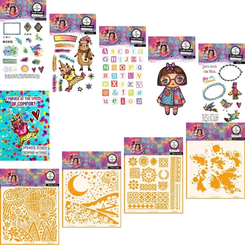 Bird Talk Splatters Decorative Metal Cutting Stencil and Stamp Cut Die Mold Blade Knife Punch Scrapbook Paper Craft Stencils
