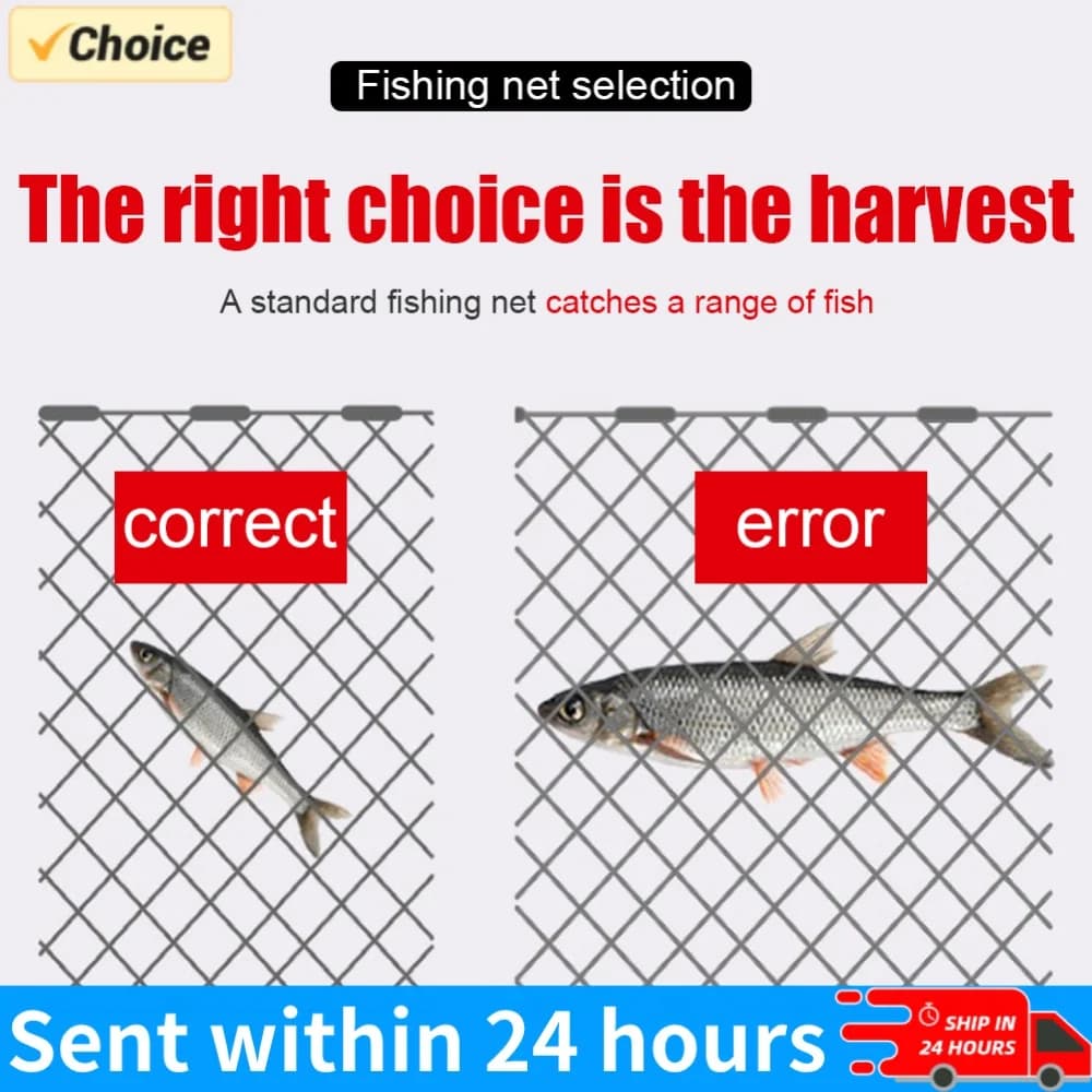Three Layer Outdoor Fishing Net Fish Trap Network Monofilament Gill Net Crucian Outdoor Carp Fishing Tackle Accessories