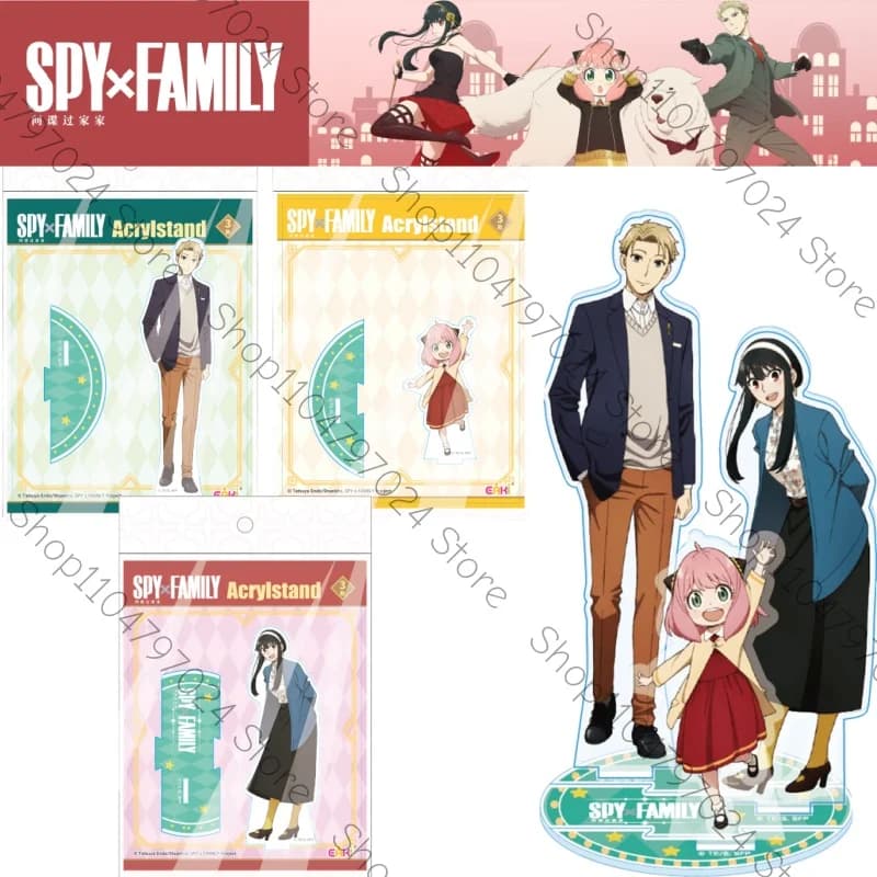 EAKI Spy Family Figura Stand Modello Cieco Scatola Anya Yor Forger Acrilico ACG Merci Espositore Anime Periferico Compleanno Deco Regalo