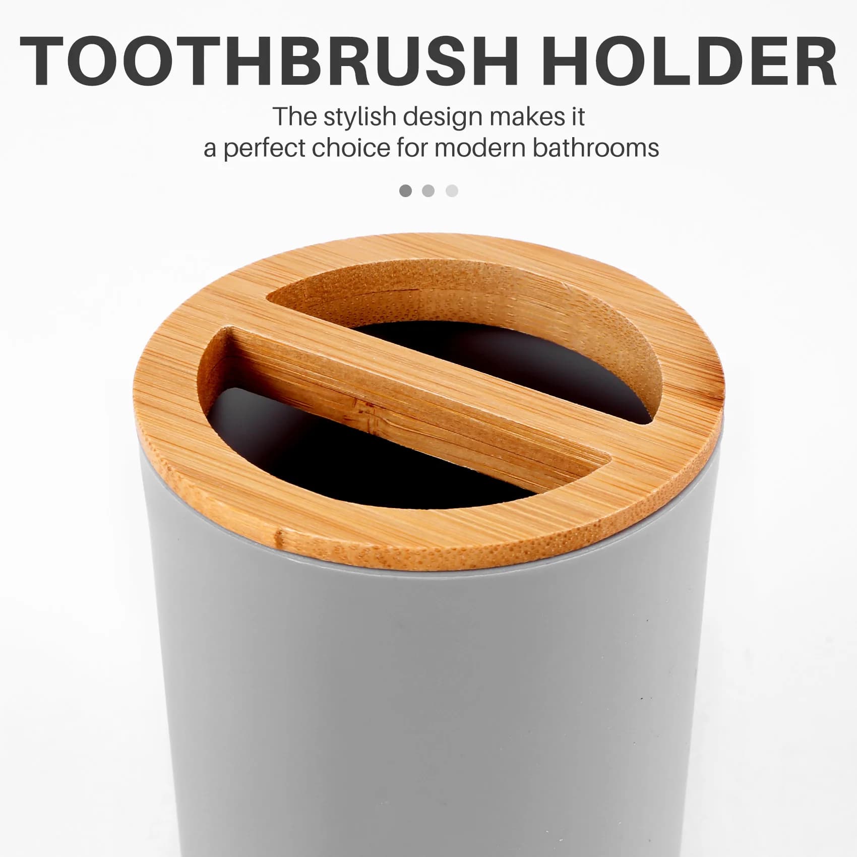 HHTL Set di accessori per il bagno Dispenser di sapone Bottiglia Piatto Bagno Portaspazzolino Tazza