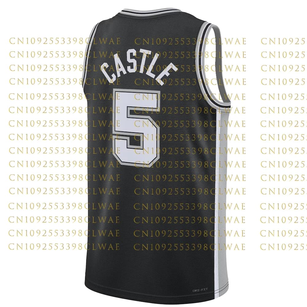 Castello 2026 # 5 Magliette da basket da uomo, speciali, ad asciugatura rapida, traspiranti, per bambini, abbigliamento genitore-figlio, canotta da tifoso di basket