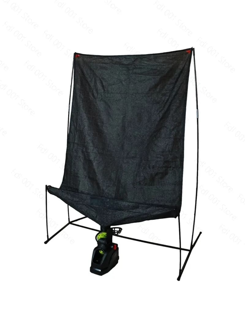 Macchina Lanciapalle da Tennis per Allenamento Autonomo, Dispenser di Palline Singolo con Rete, Simulatore Portatile per Allenamento e Assistenza al Coach