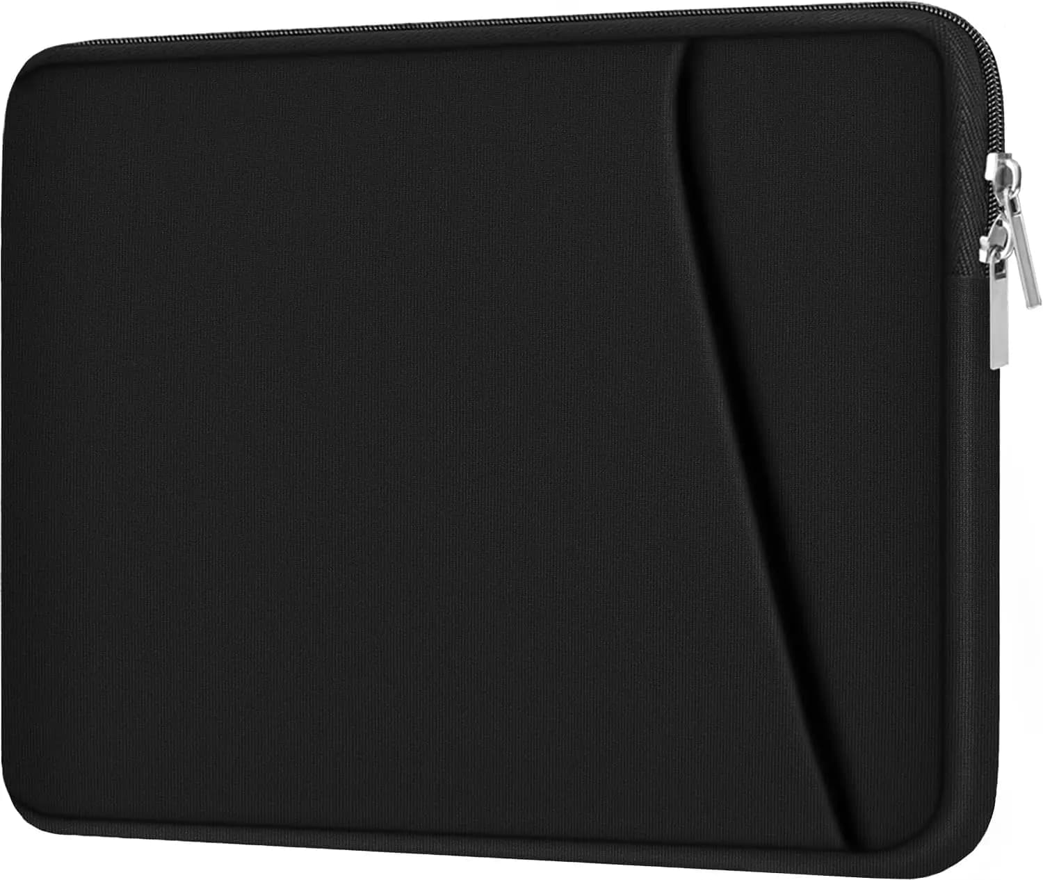 Custodia Protettiva Antiurto per Laptop da 15.6 Pollici, Borsa Resistente con Tasca Frontale Nera