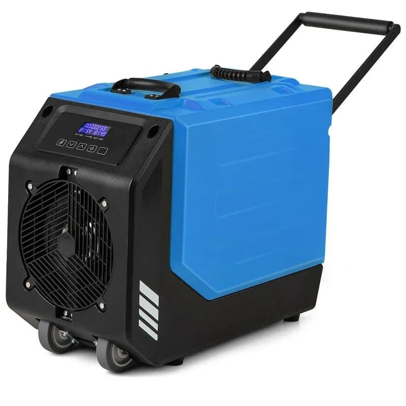 Deumidificatore Commerciale 190 PPD con Pompa e 2 Ruote - Blu