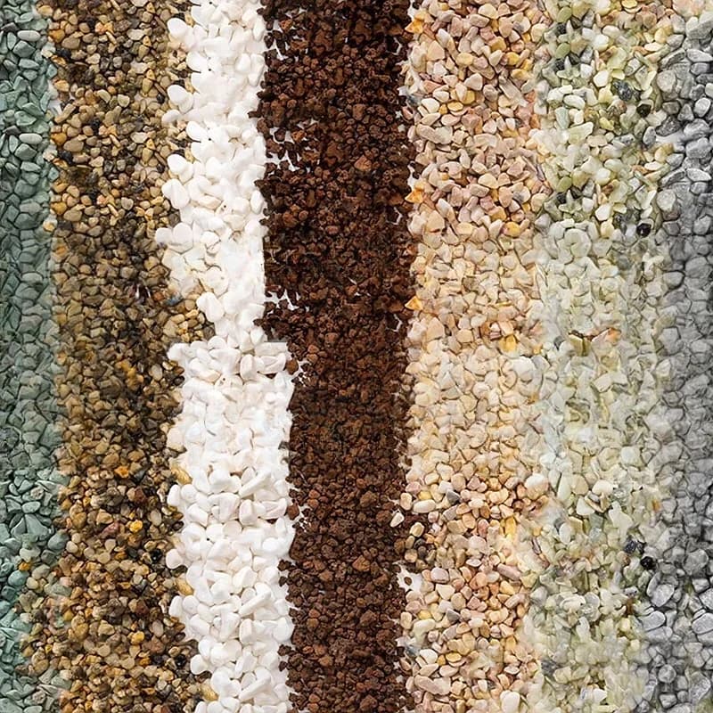 Ghiaia in miniatura Pietra da terra Roccia naturale per fai da te Fata Giardino Fattoria Micro Paesaggio Decorazione Modello Paesaggio Kit di ciottoli