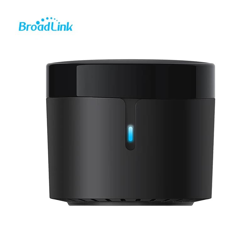 BroadLink RM4 Mini IR WiFi Universal Intelligent Remote Control for Domotics with HTS2 Sensor Compatible with Alexa and Google Home Assistant