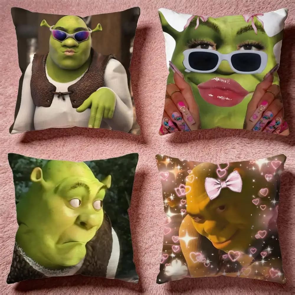 Fodera per cuscino Fashion SShreking, federa premium delicata sulla pelle, multiuso per casa, ufficio, viaggi