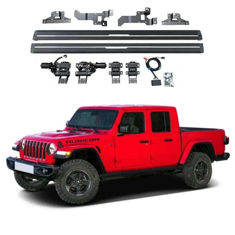 Pickup 4x4 Lega di alluminio Altri accessori esterni Passo laterale elettrico per gradini alimentati GLADIATOR Run Board