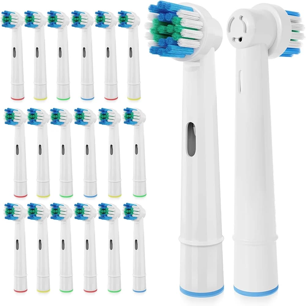 Spare heads for toothbrush compatible with soft and clean electrical cartridges 2002 and 2006