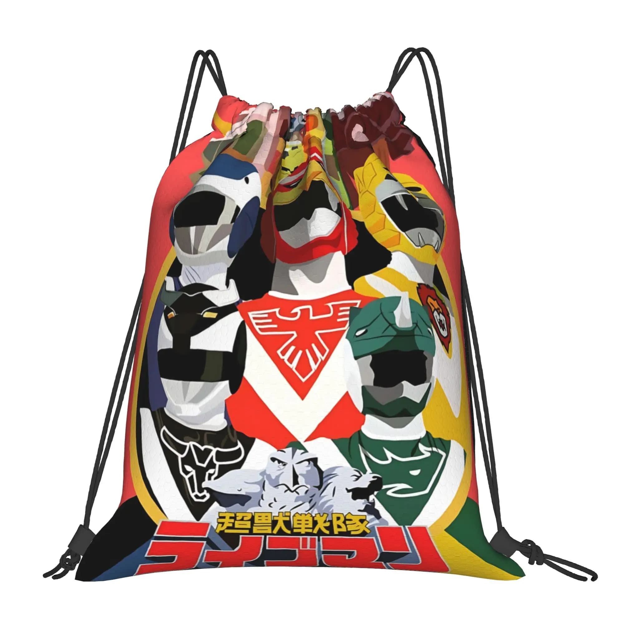 Per il viaggio, borsa da viaggio Super Sentai, il miglior regalo, borse con coulisse Kawaii, borse per la scuola, per riporre scarpe e vestiti, zaino portatile multifunzione per adolescenti