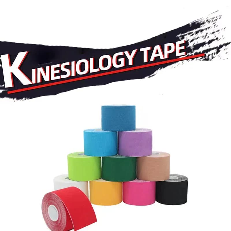 New Kinesiology Tape Athletic Recovery Elastic Tape Kneepad Knee Pads Support for Gym Fitness Bandage
