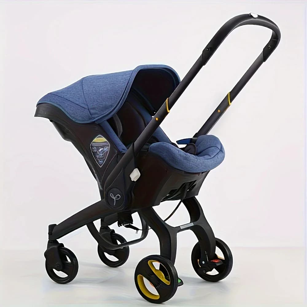 Passeggino Seggiolino auto di sicurezza Carrello Carrello Sistema da viaggio multifunzionale leggero Passeggino per bambini Carrozzina