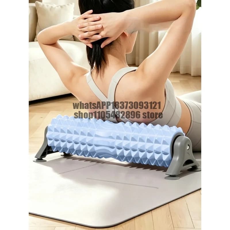 Bracket Foam Shaft Roller Fixed Mace Muscle Relaxation Shaft Professional Yoga Column Massage Roller Fitness