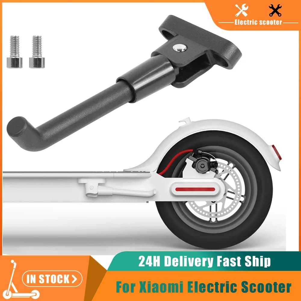 Cavalletto laterale di supporto per piede esteso per Xiaomi M365 Pro Scooter elettrico Supporto per treppiede Supporto per cavalletto di parcheggio Accessori Parte