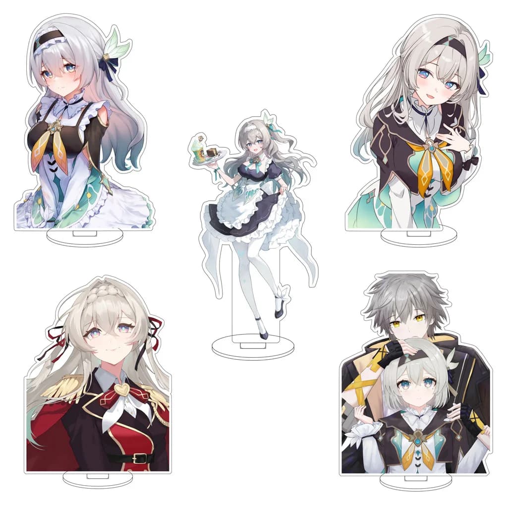 16CM Anime ‌Honkai: Star Rail Firefly Kafka Sparkle Trailblazer Cos Acrylic Figure Stand Ornaments Desk Decor Cute Gifts