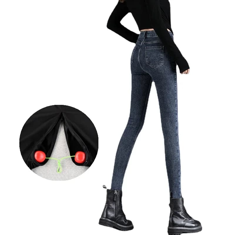 Jeans per il sesso all'aperto per le donne Pantaloni erotici aperti senza cavallo Coppia Incontri all'aperto Cerniera sul cavallo Leggings sexy Pantaloni Hosen