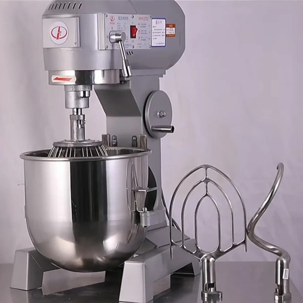Impastatrice Commerciale Planetaria Elettrica per Cucina, per Pane, Torte e Pizza, Macchina per Impastare con Supporto