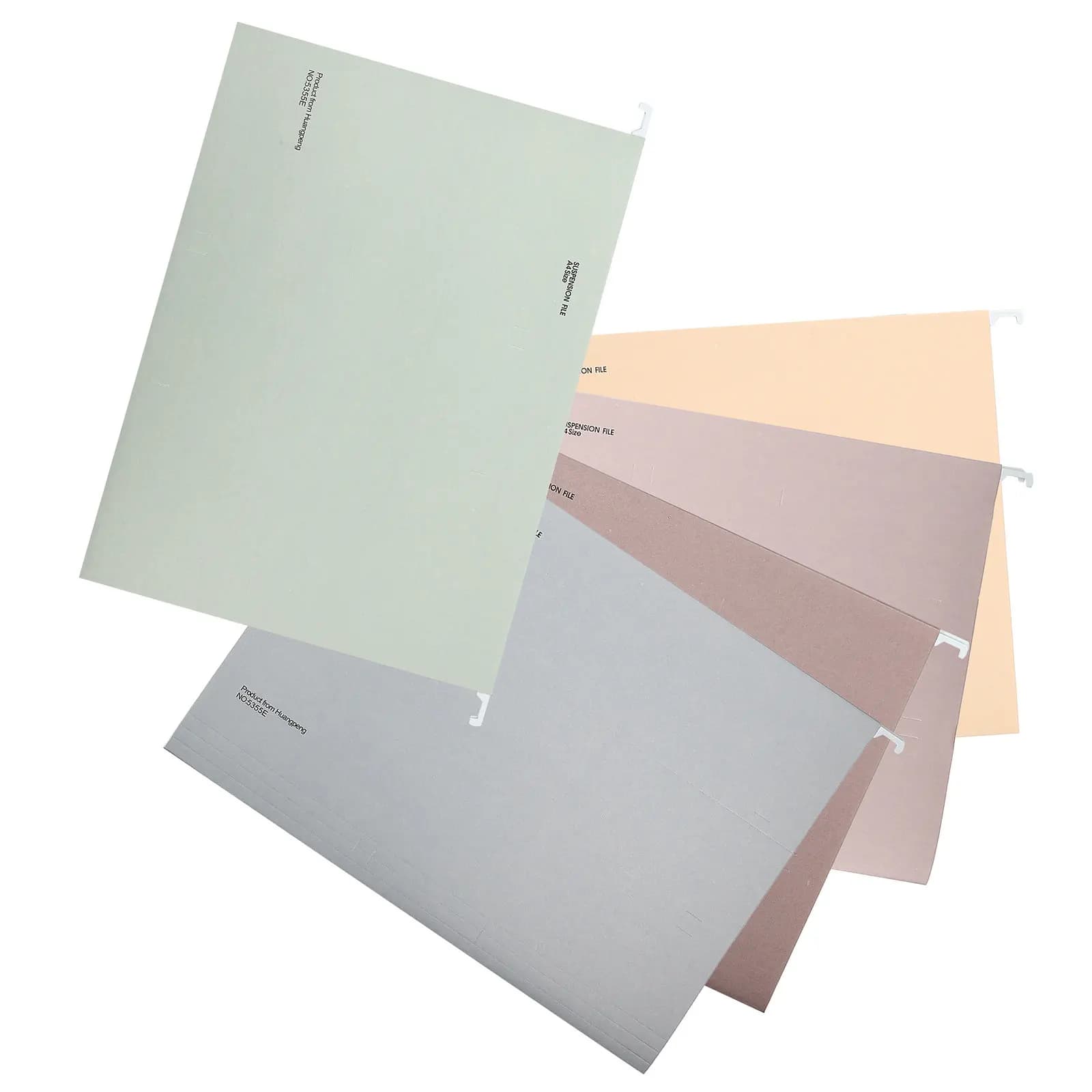 5Pcs Hanging File Folder Strong Anti Wear Anti Deformation Portable Document Organizer for Office Home School Travel Receipts