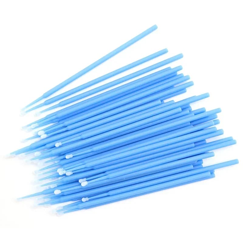100 Pezzi Applicatori Monouso per Mascara, Pennelli Microbrush per Trucco, Extension Ciglia