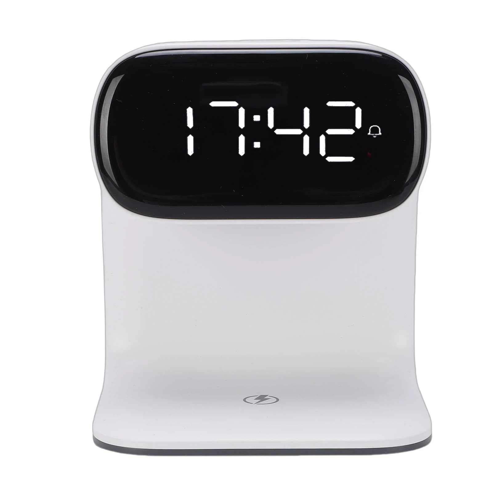 Digital Watch 3 in 1 with LED Alarm Clock, Night Light and 15W Smart Touch Lamp, Versatile Compass