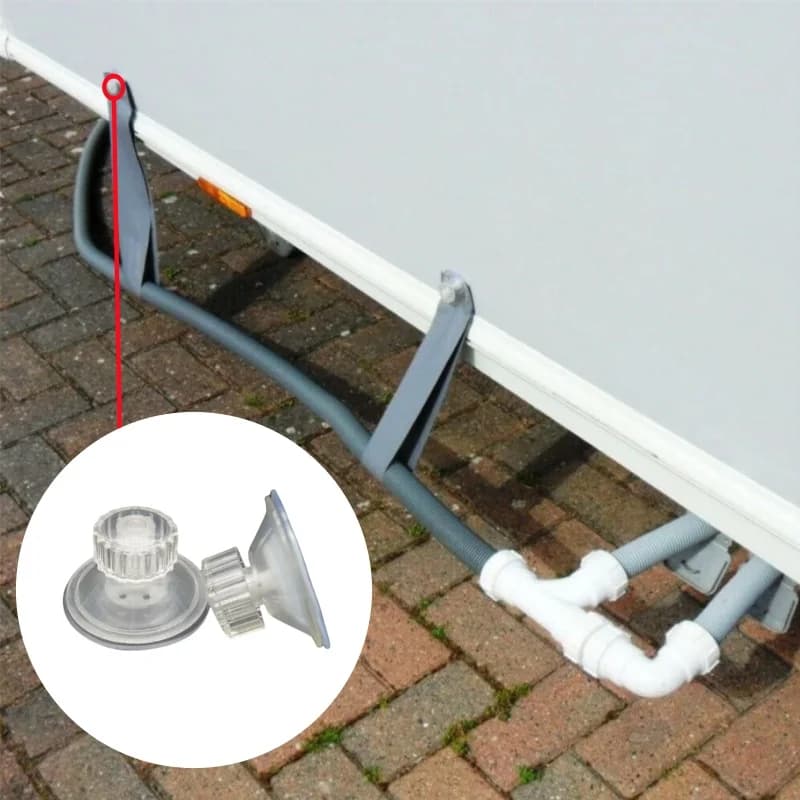 10/20pcs Ventosa Ad Alto Impugnatura Tenda Ventosa 45mm Cuscinetti di Fissaggio Caravan Motorhome Organizer Ganci Accessori Auto