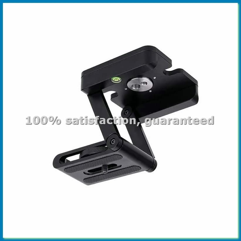 Testa per Treppiede Portatile Tipo Z Inclinabile e Pieghevole, Comoda Piastra a Sgancio Rapido Singola, Supporto per Fotocamera - ABVK