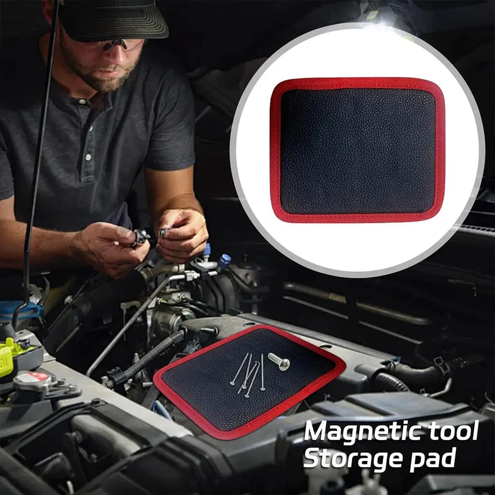 Vassoio portautensili per organizer per tappetino portaoggetti magnetico per strumento di riparazione auto Strumento professionale Accessori multiutensile per auto