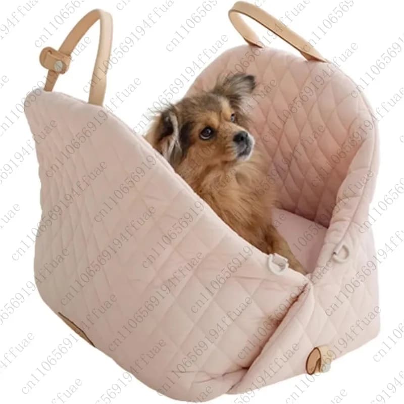 Borsa da trasporto portatile per animali domestici, borsa per cani, adatta per animali domestici con seggiolino auto