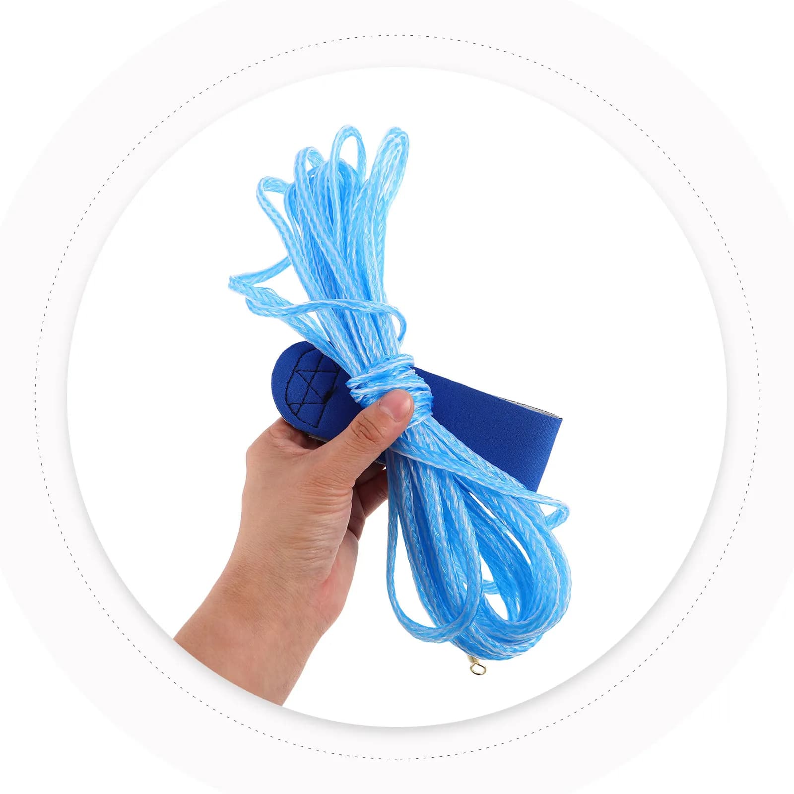 393.70 Fishing Cast Net Rope Heavy Duty Saltwater Freshwater Throw Net Retrieval Cord Crabbing Casting Repair Twine Accessories
