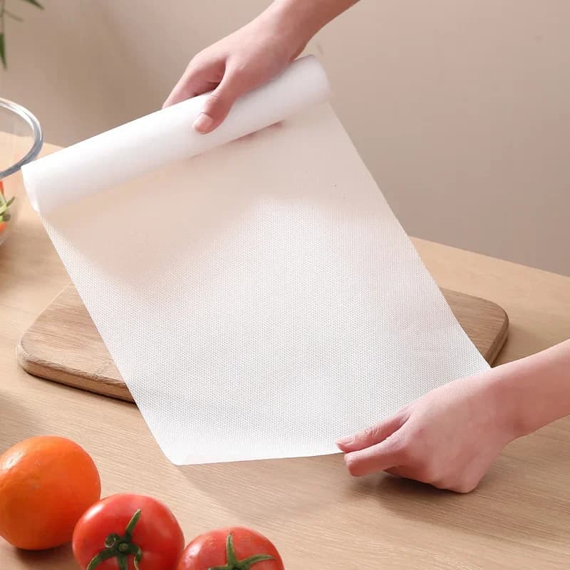 Tagliere in Plastica Durevole Complementare al Cartone, Grande Tagliere Monouso per Alimenti Sicuri, Carta da Taglio per Cucina