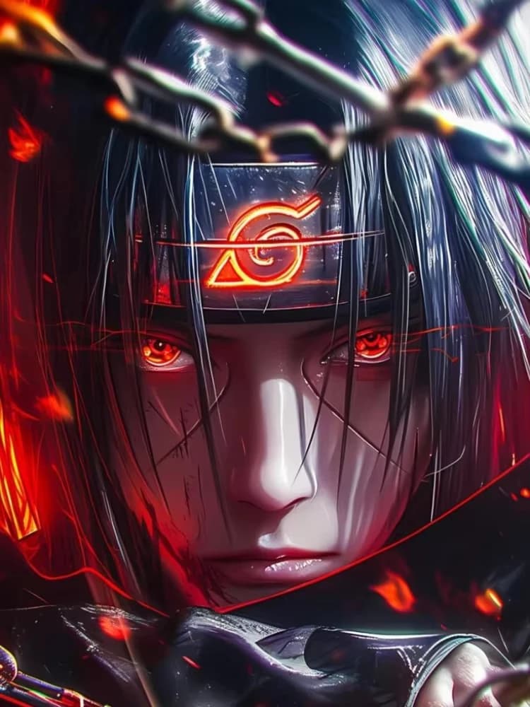 500/1000/1200/2000PCS Puzzles Anime Uchiha Itachi Naruto Jigsaw Toys for Leisure and Entertainment Suitable for Beginners