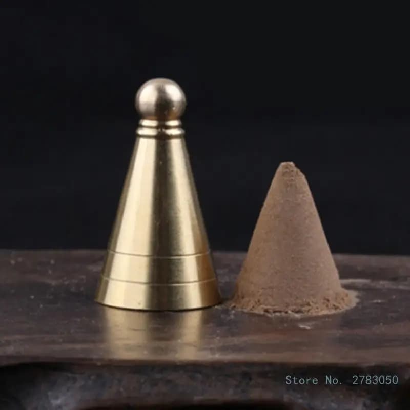 Stampo professionale per cono di incenso fai da te torre di riflusso strumenti per la produzione di incenso per ufficio tempio palestra Yoga meditazione decorazioni per la casa
