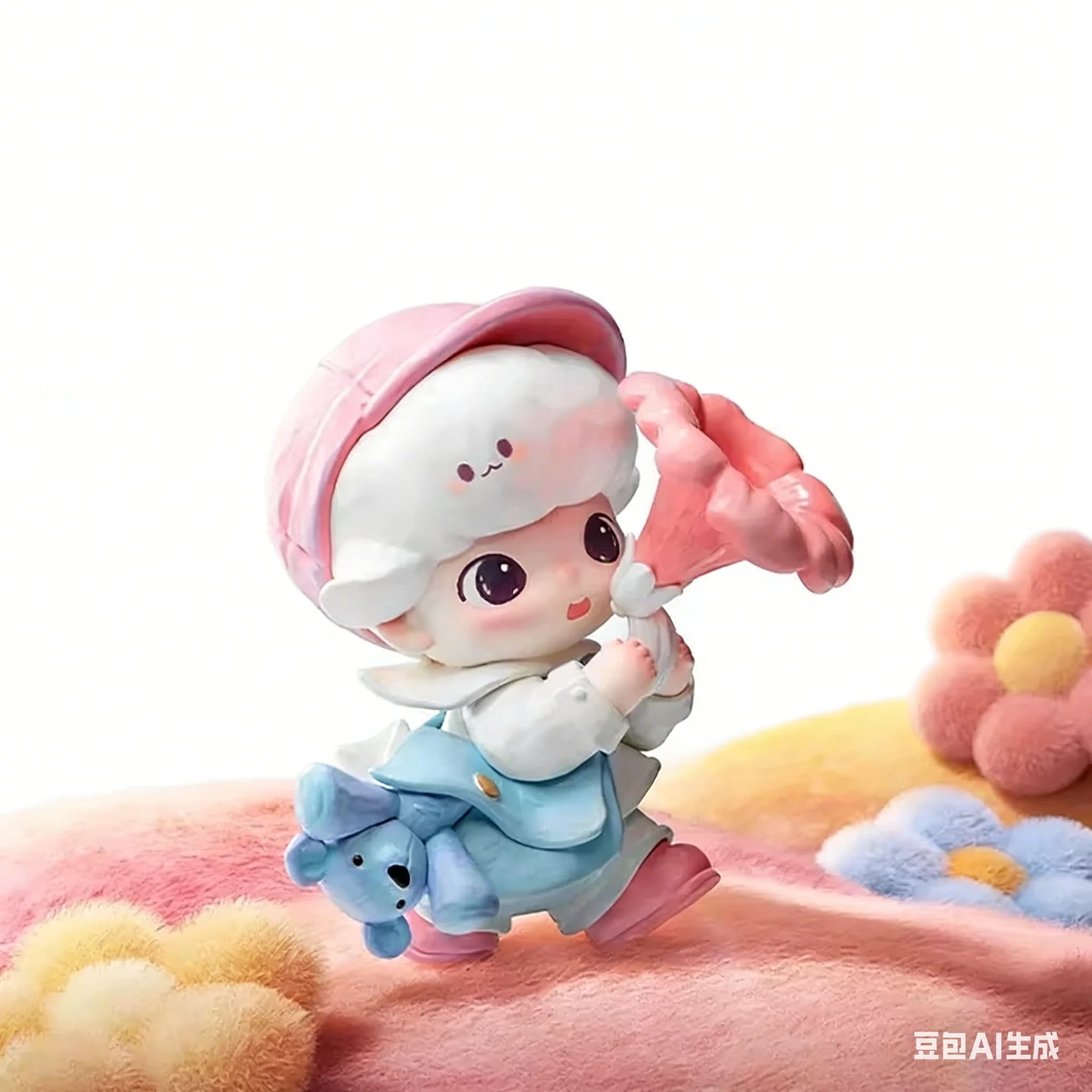 DIMOO Moments In Bloom Blind Box di POPMART - Action Figure Anime Carina, Decorazione da Scrivania, Collezione Misteriosa, Giocattolo da Collezione