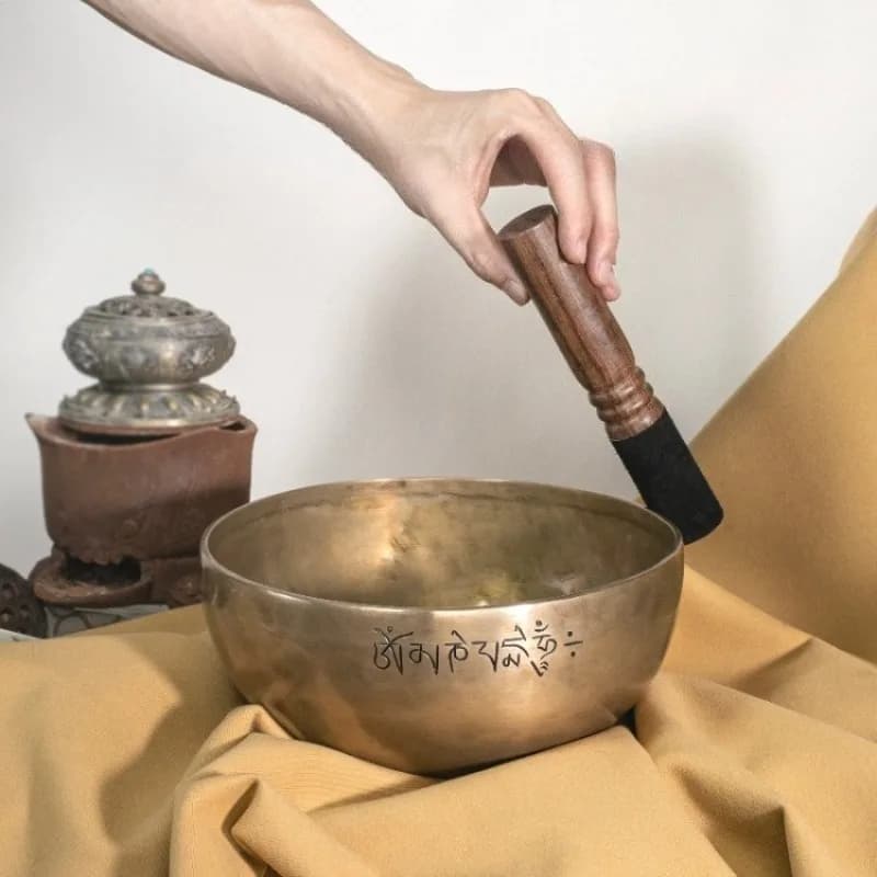 Nepal Brass Singing Bowl Meditation Handmade Yoga Singing Bowls Mindfulness Casa Song Bowls Musical Instruments Percussion