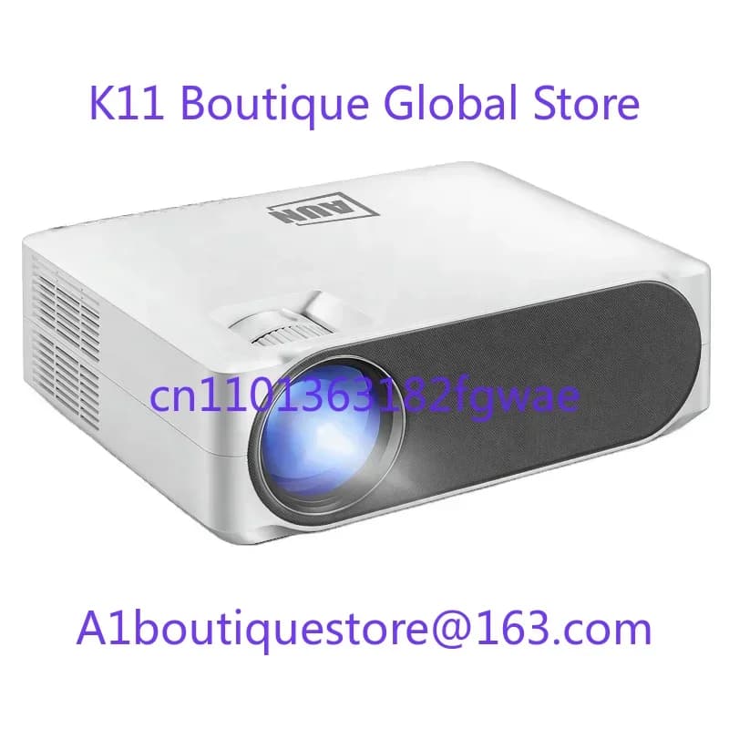Proiettore Android AUN Full HD AKEY6S, 1920x1080P, proiettore video 3D Android WIFI, MINI proiettore LED per Home Cinema 4K