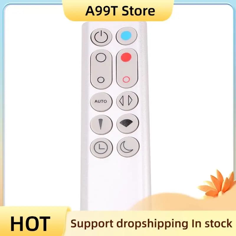 A99T 20X Telecomando sostitutivo HP02 HP03 per Dyson Pure Hot + Cool Link HP02 HP03 Riscaldatore e ventola purificatore d'aria (Argento)