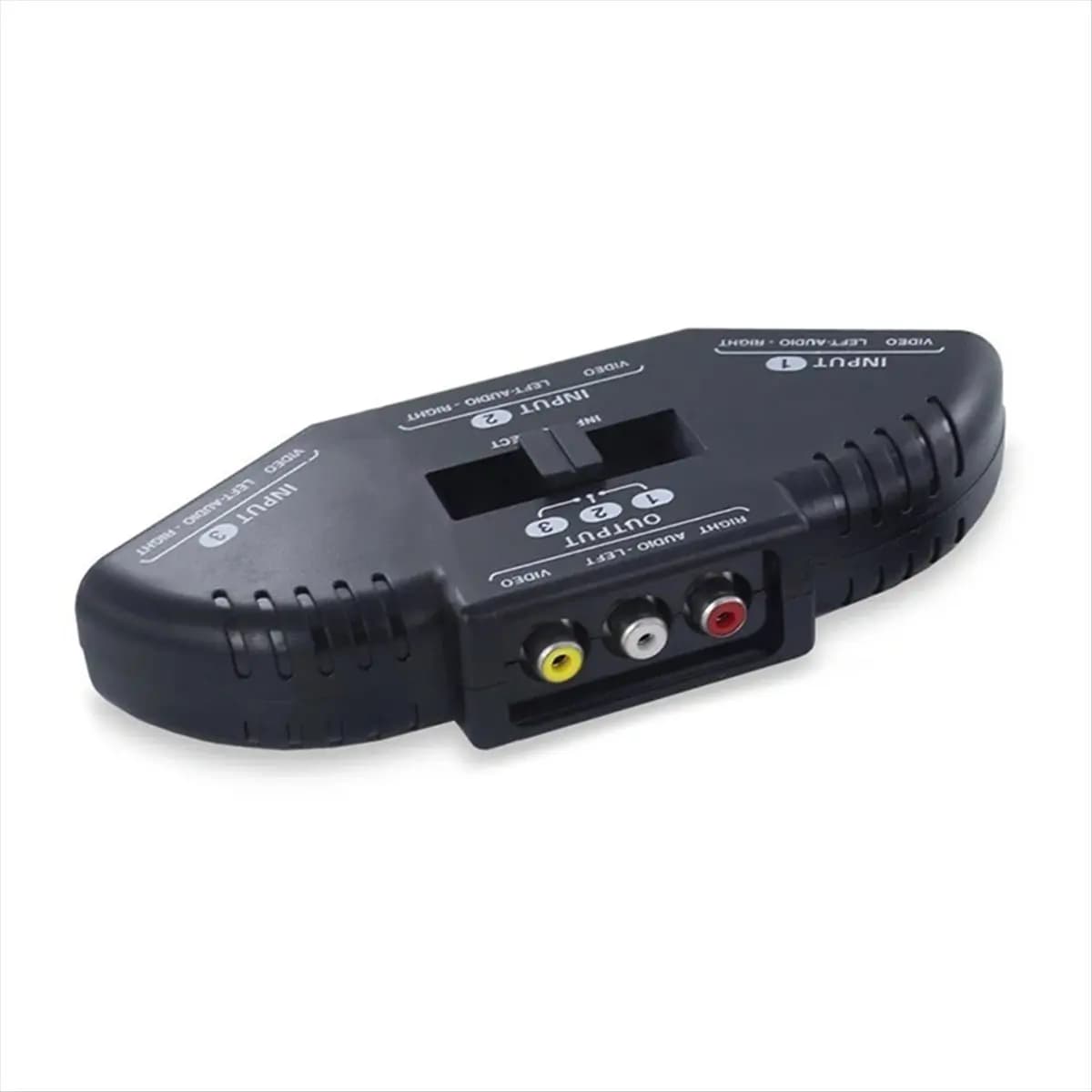 Friendly!3-Way Audio Video AV Switch Box Splitter Switch W/ Cable for TV X-Box DVD Player Devices Switch