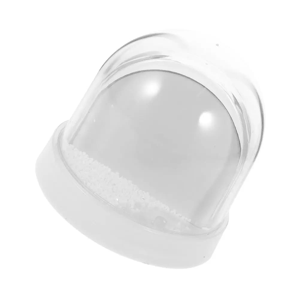 Cornice Portafoto Mini Globo di Neve in Plastica Fai-da-Te con Carta per Sublimazione per Foto Personalizzate