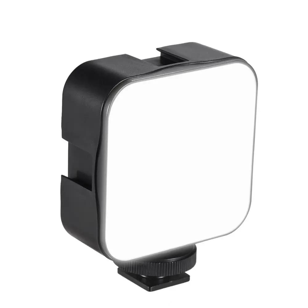 Luce di riempimento dimmerabile Ricarica USB Lampada per fotografia con supporto per slitta calda Mini lampada flash per fotocamera portatile per Canon/Nikon/Sony