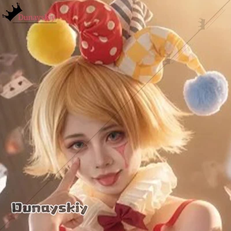 Cappello da Mago 48cm per Costume da Clown Divertente per Feste di Carnevale e Cosplay, Accessorio Decorativo per Spettacoli