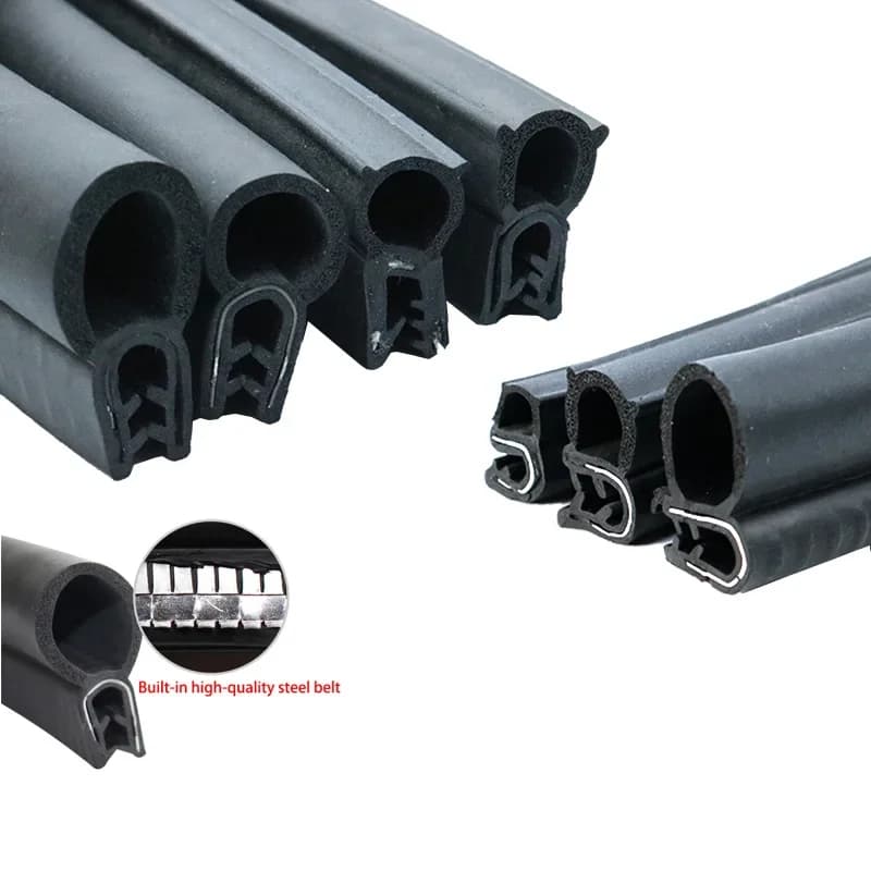 1/3 metri Porta Bordo Guardia Striscia di Tenuta In Gomma Tipo U Resistente Auto Nave Antipolvere Trim Insonorizzazione Guarnizioni Impermeabili Parti
