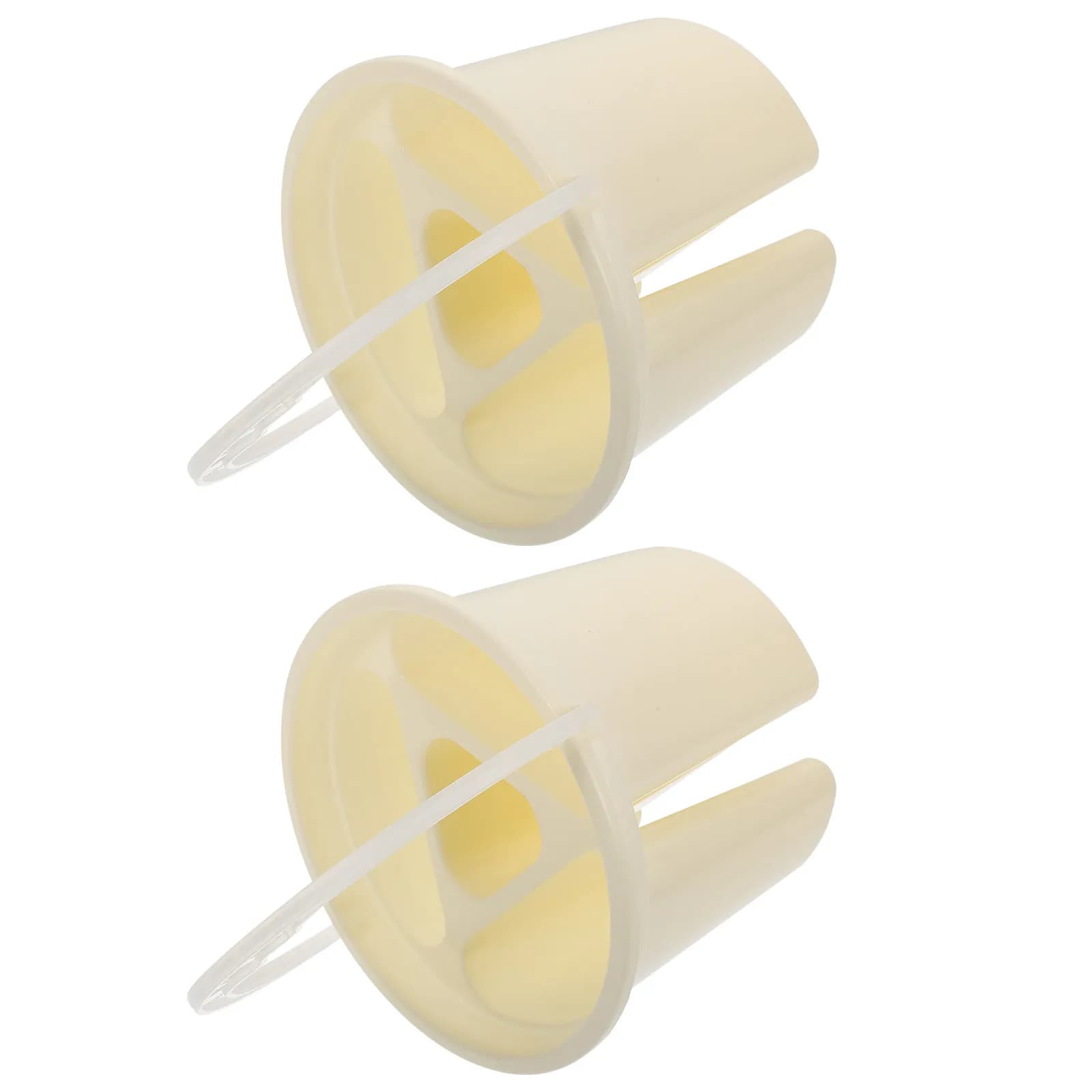 2Pcs Plastic Brush Basin Set for Artists Painters Students Wash Brushes Mix Colors Portable Handle Smooth Easy-Clean Painting