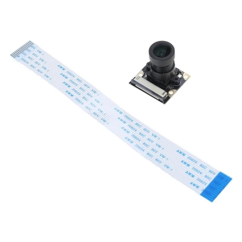 Modulo telecamera da 5 MP ad alta definizione Supporto webcam 1080P Sensore OV5647 con cavo a nastro Modulo webcam per RPi 2/4/3B+